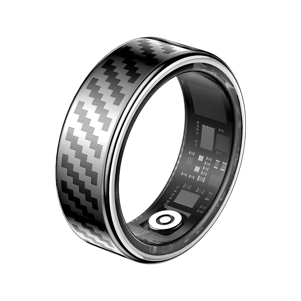 2025 New Smart Ring Call Alert Heart Rate Blood Oxygen Monitoring Pedometer Calorie Multifunctional Fitness Smart Finger Rings